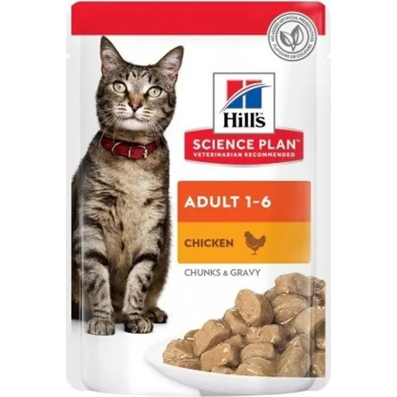 Hill's Science Plan Adult Kylling Vådfoder 85 g