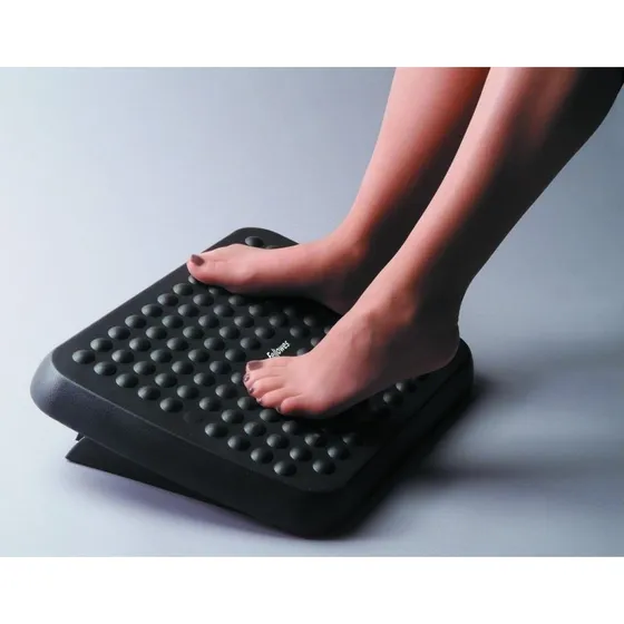 Fellowes Ergonomisk Fodstøtte, Sort, 2 Højdejusteringer