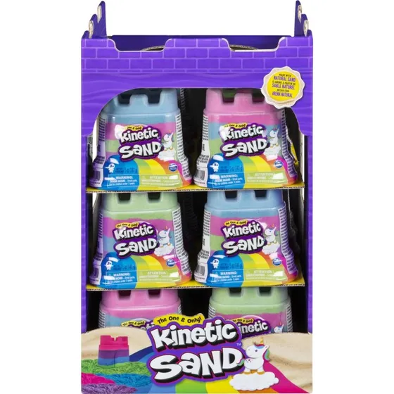 Kinetic Sand Rainbow Unicorn Castle ass