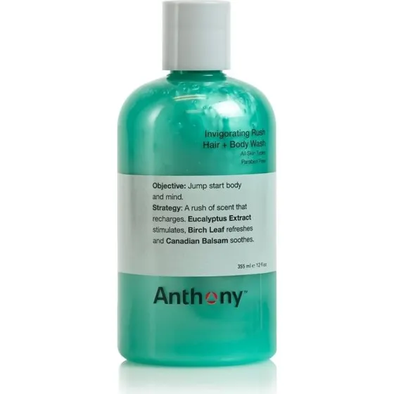Anthony Invigorating Rush 2-in-1 Hår- og Kropsvask
