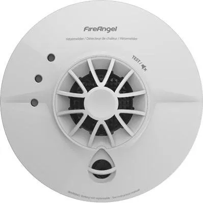 FireAngel HM-F-1EU varme- og røgalarm, hvid, 230 V