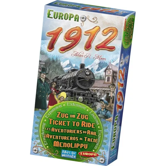 Ticket to Ride - Europa 1912 Udvidelse