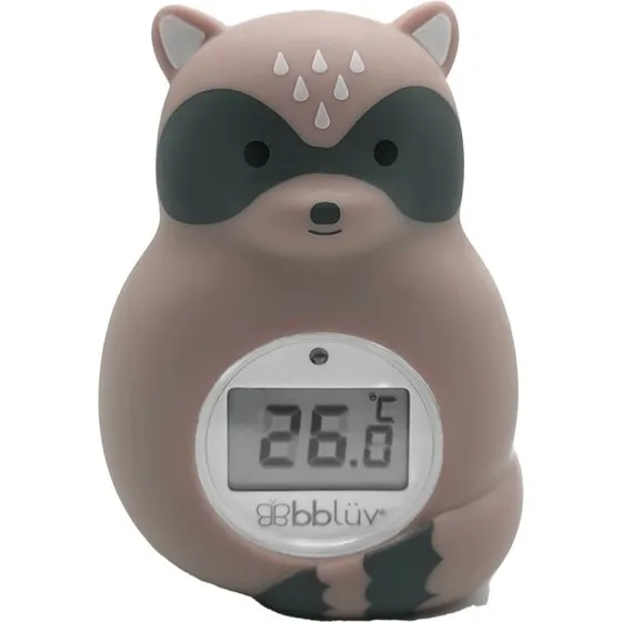 bblüv Bade- og rumtermometer 3-i-1 – Vaskebjørn