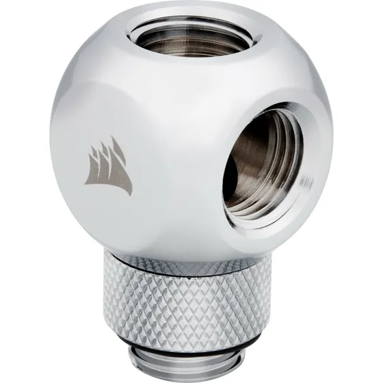 Corsair Hydro X Series XF Rotary Y-Splitter, Sølv, 1-pack