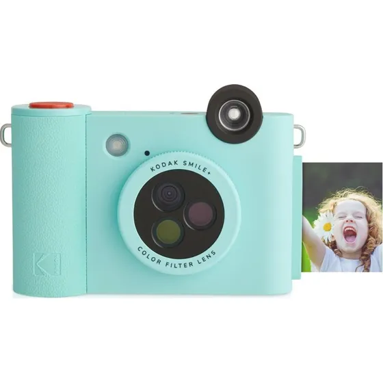 Kodak Smile+ Instant-kamera, Grønt, 50,8 × 76,2 mm