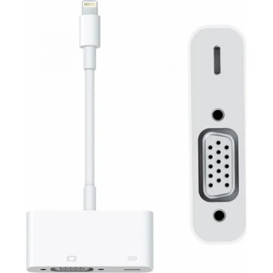 Apple Lightning til VGA Adapter 8P han > VGA hun