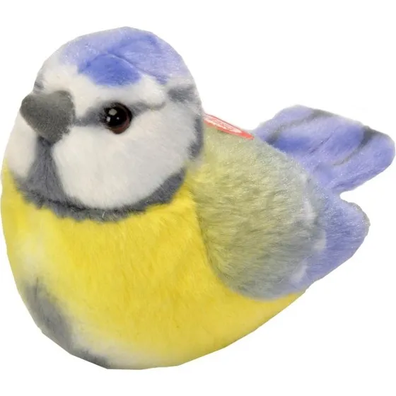 Wild Republic Bamse Bird med Lyd 18 cm Blåmejse