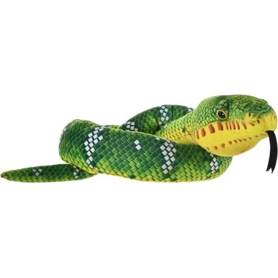 Wild Republic Plysslange Emerald Tree Boa 137 cm