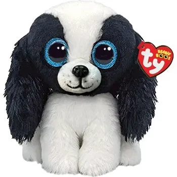 TY Sissy Hunde Beanies Boos - Blå Øjne, Blød Hoppebold