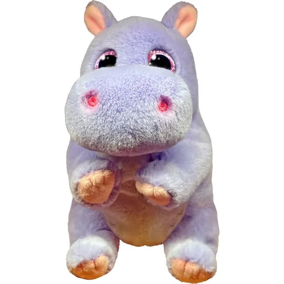 TY Hentrietta lavendel flodhest beanie bellies