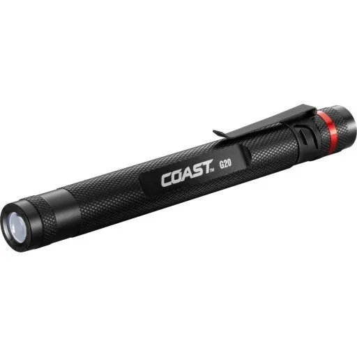 Coast G20 håndlygte, 36 lumen, letvægt aluminium