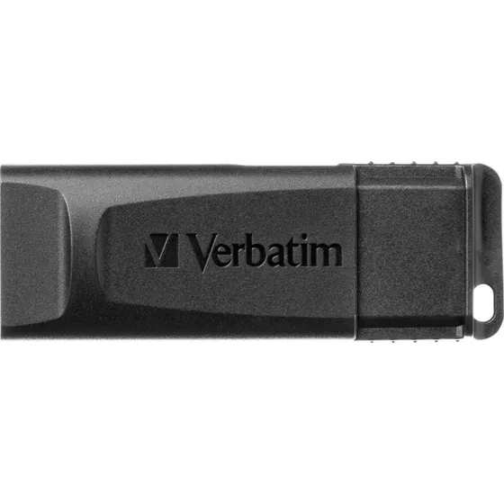 Verbatim Slider 128GB USB 2.0, Sort