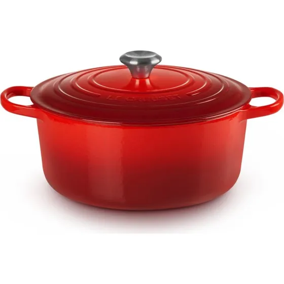 Le Creuset Signature gryde 6,7 l, rød