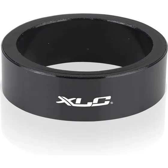 XLC A-Head Spacer 1" 10 mm aluminium - sort
