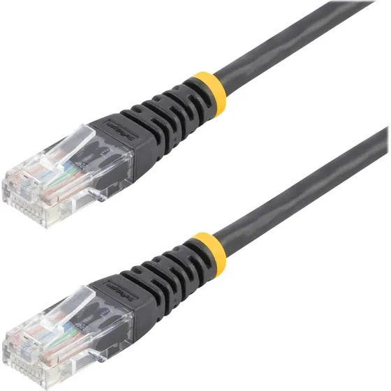 StarTech.com 15m Cat5e UTP Patchkabel Sort