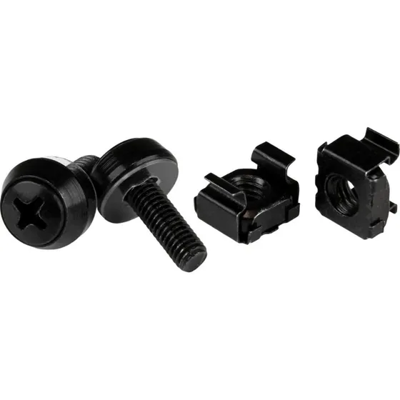 StarTech CABSCREWM52B M5 Skruer og Møtrikker 100-Pack Sort