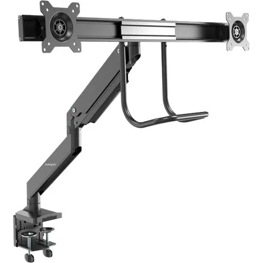 StarTech.com ARMSLMBARDUO Dual Monitor Arm, 32" VESA, Sort