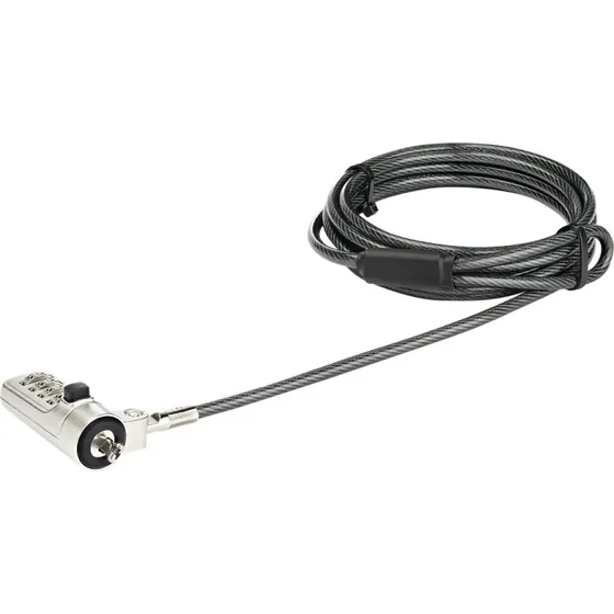 StarTech.com LTLOCKNBL 2m Kombinationslås til Laptop, sort/sølv