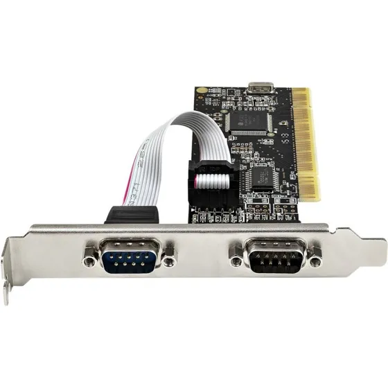 StarTech.com PCI2S1P2 PCI Serial & Parallel Card, 2x RS-232, DB9, DB25 LPT, sort