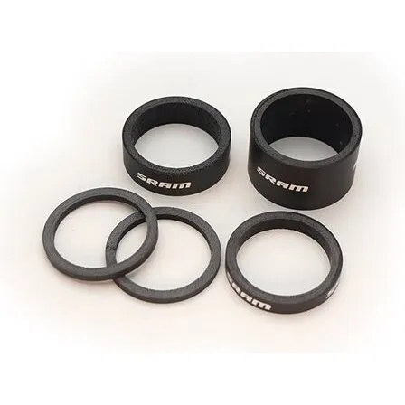 SRAM Afstandssæt til headset 2,5/2,5/5/10/20 mm - UD Carbon