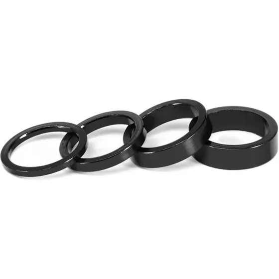 Salt Headset Spacer sæt 3/5/8/10 mm, 6061-T6 / Carbon