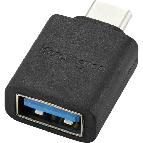 Kensington CA1010 USB-C til USB-A adapter, sort
