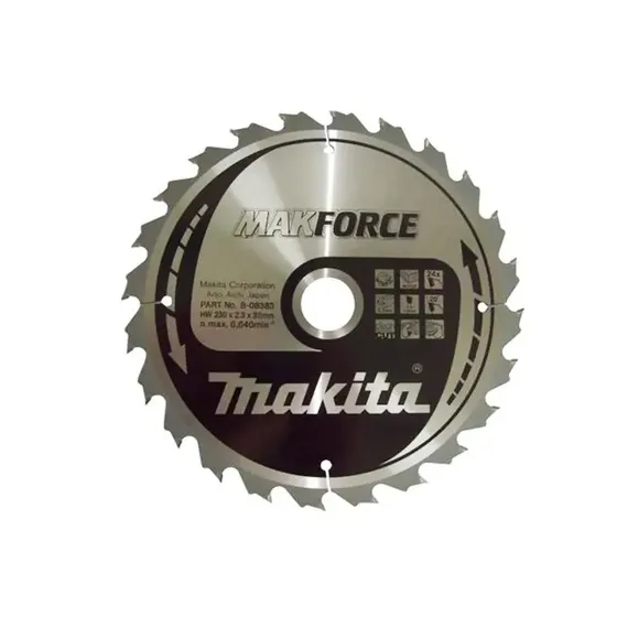 Makita B-08383 Rundsavklinge 230 mm 24 tænder