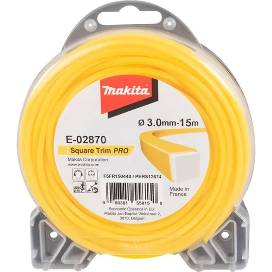 Makita Klippelinje 3 mm, 15 m