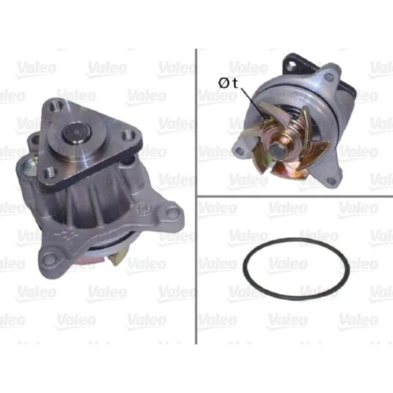 VALEO Vandpumpe 506694 til FORD, Mazda, Volvo