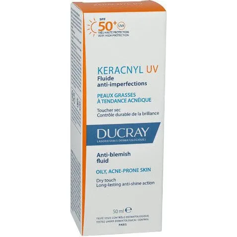 Ducray Keracnyl UV Anti-Imperfection Fluid SPF50+ 50ml