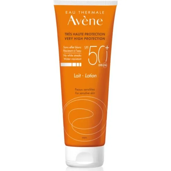 Avène Vandfast Bruningsmælk SPF 50+ 250 ml