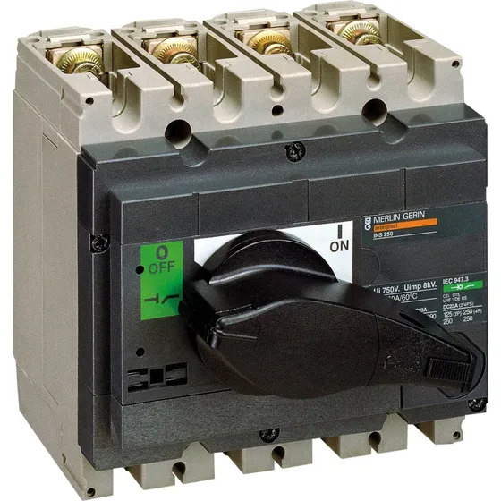 Interpact INS250 200A 4P Sort