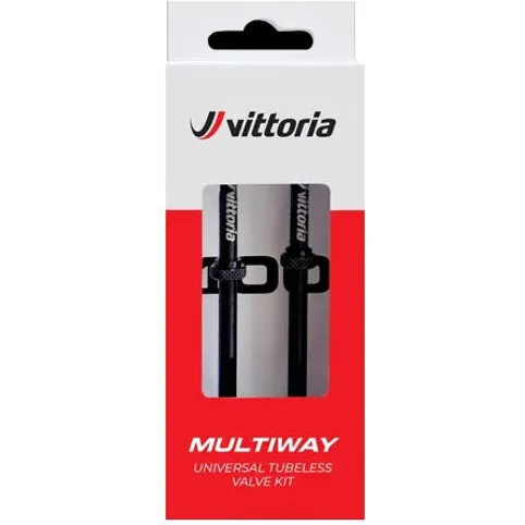 Vittoria Tubeless Multiway Ventil Alloy 40 mm (2-pak)
