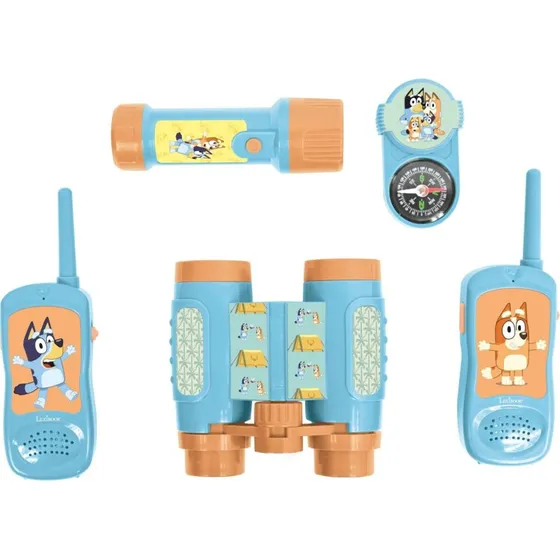 Lexibook Bluey 5-i-1 Adventure Set med Walkie Talkies