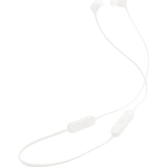 JBL Tune 135 BT Hvid, 25 Timer, USB-C, IPX4