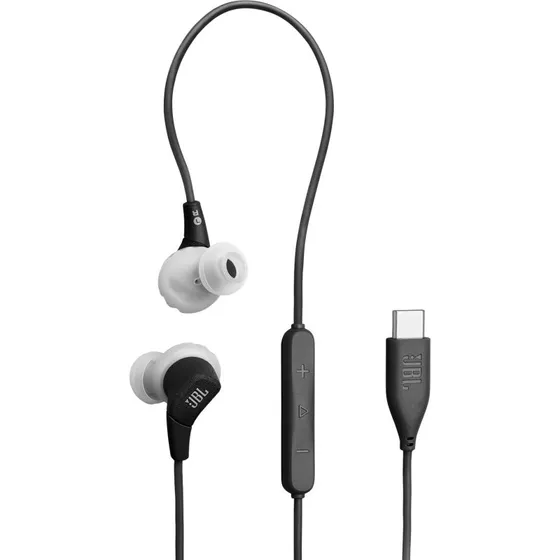 JBL Endurance Run 3 USB-C In-Ear Hovedtelefoner Sort/Grau