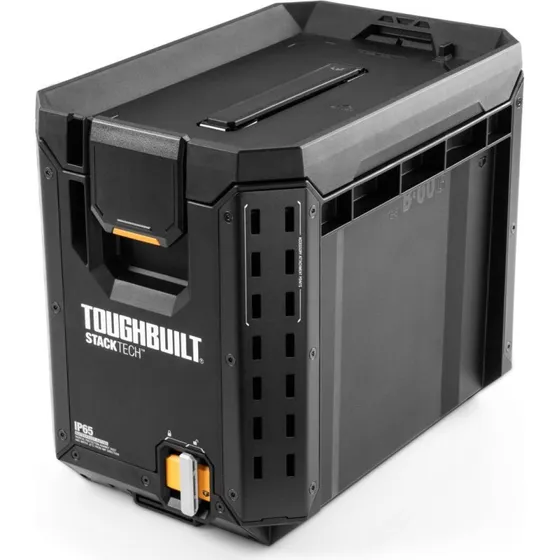 ToughBuilt StackTech B1-B-60C Kompakt Værktøjskasse, Sort, IP65