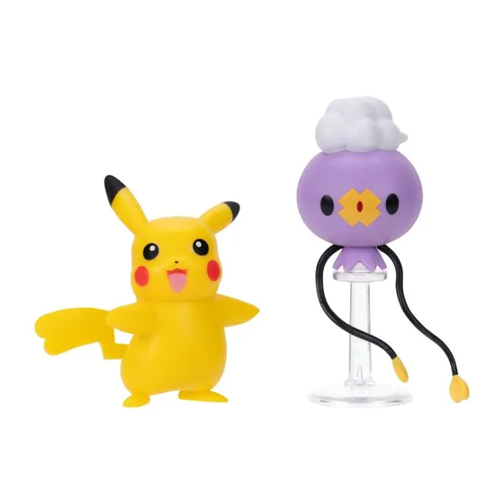 Pokémon Battle Figure Drifloon & Pikachu