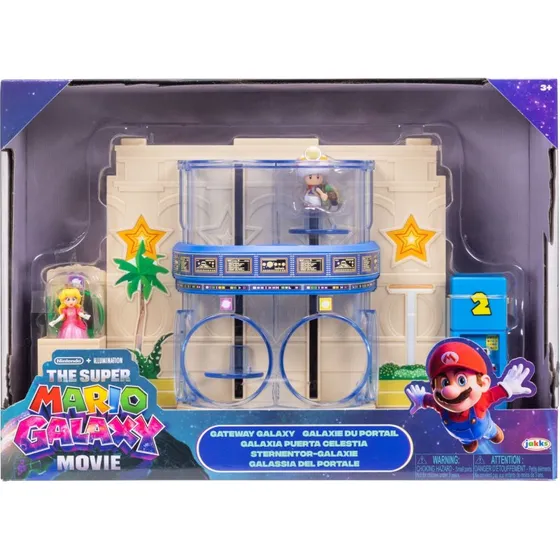Super Mario Galaxy Film Diorama med figurer
