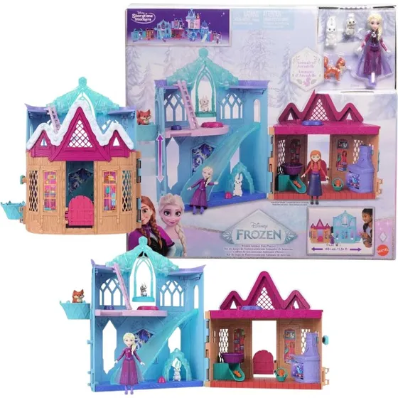 Disney Frozen Vinter Playsæt med Elsa og skovdyr