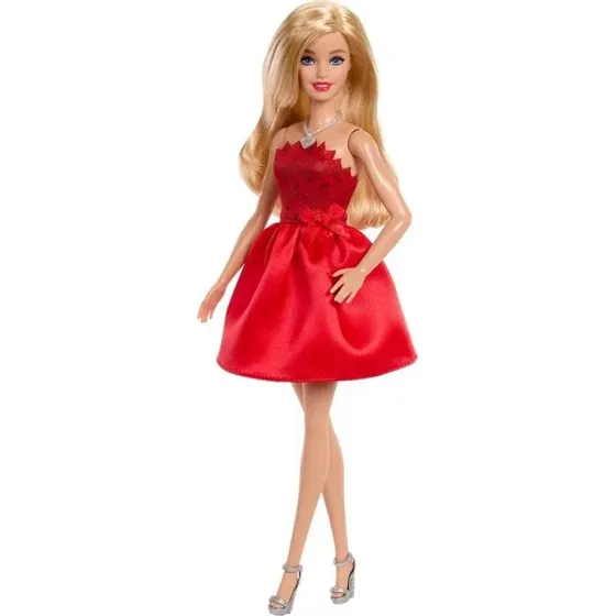 Barbie Fashionista Jubilæumsdukke Ruby Red 80 år