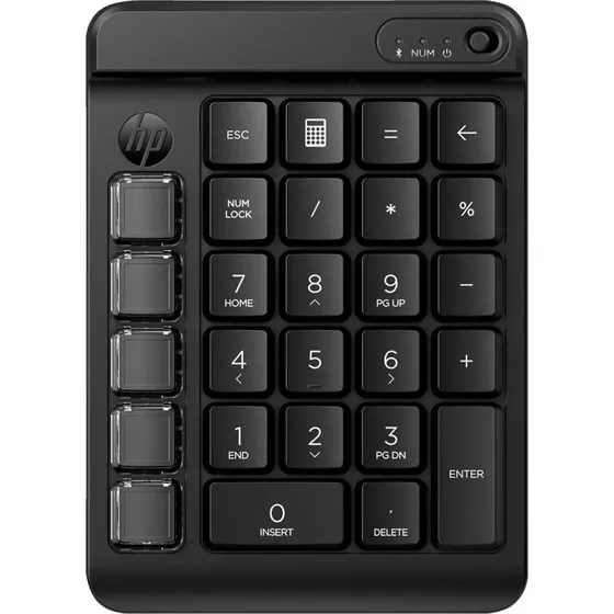 HP 430 Trådløst Numerisk Tastatur, Sort