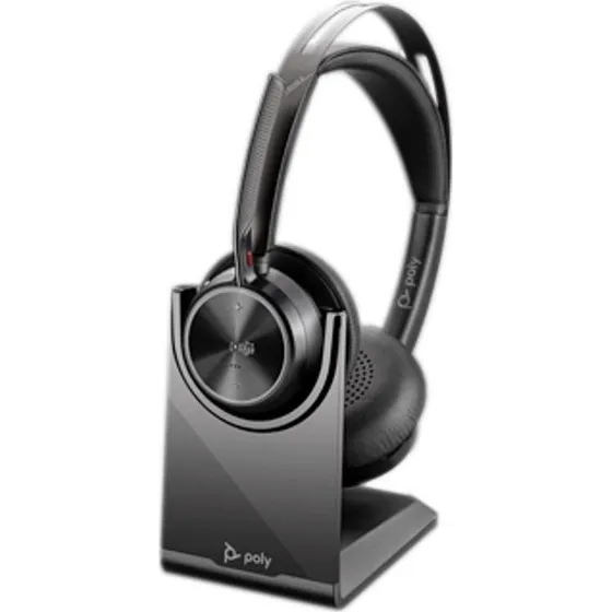 HP Poly Voyager Focus 2 UC - trådløst headset med USB-C adapter