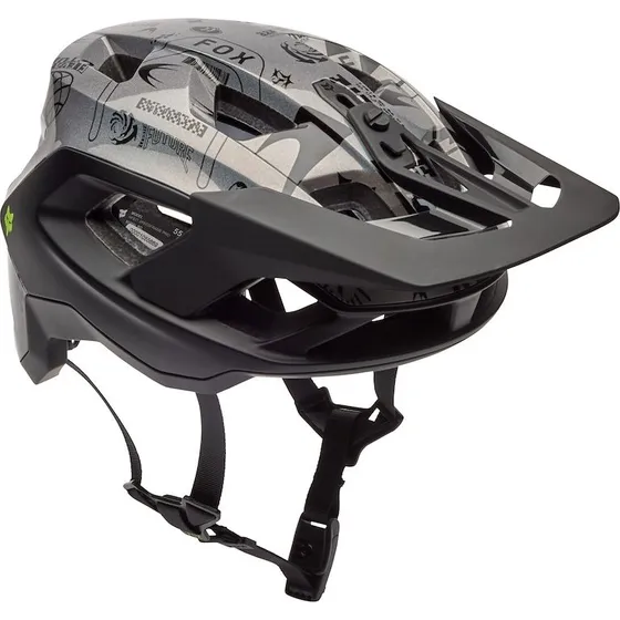 FOX Speedframe Pro Lunar Special Edition Cykelhjelm, Sort, L