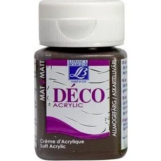 Lefranc Bourgeois Deco Acrylic Soft 50 ml Jord 114