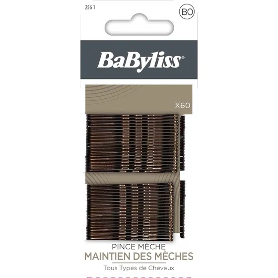 BaByliss Hårnåle Brune 60 stk.