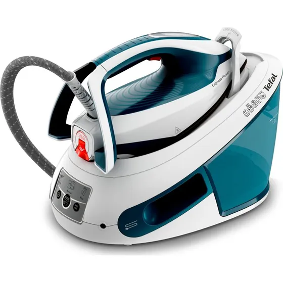 Tefal Express Power SV8111 Dampstrygejern 1,8L, 2800W, Blå/Hvid