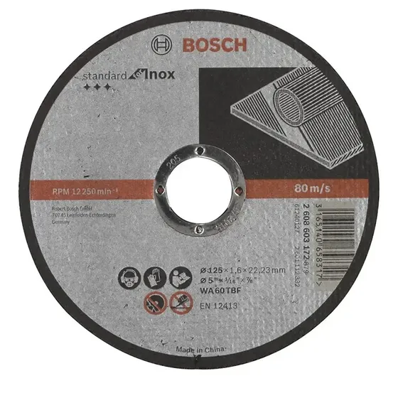 Bosch Skæreskive Inox 125x1,6 mm - 2608603172