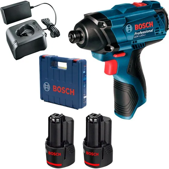 Bosch GDR 120-Li 12V Skruetrækker med Tilbehør