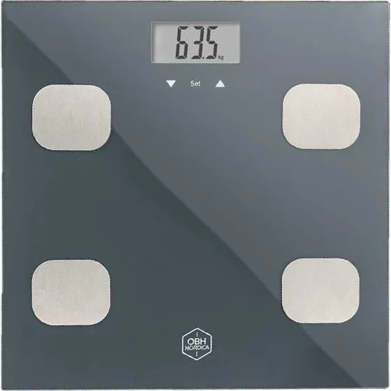 OBH Nordica Badevægt BMI & Fedtmasse
